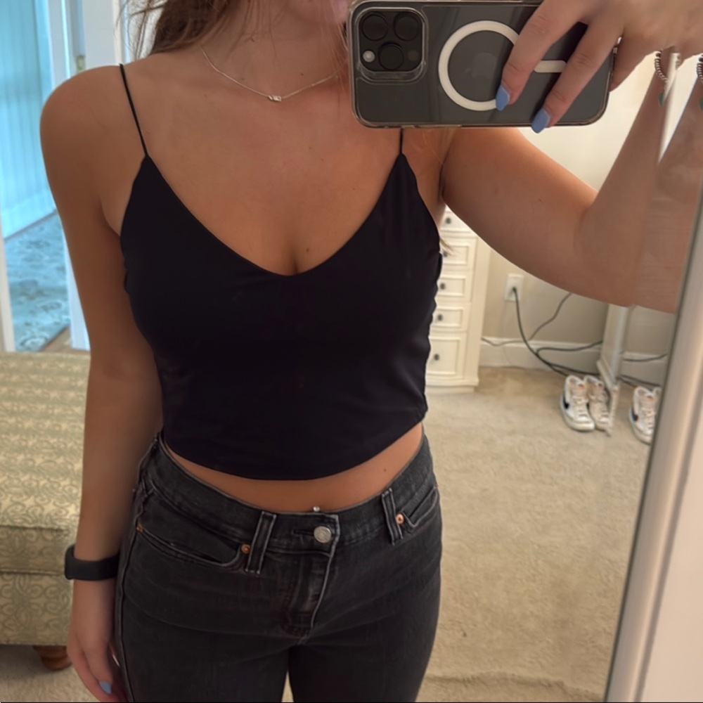 Garage Black Camisole Top